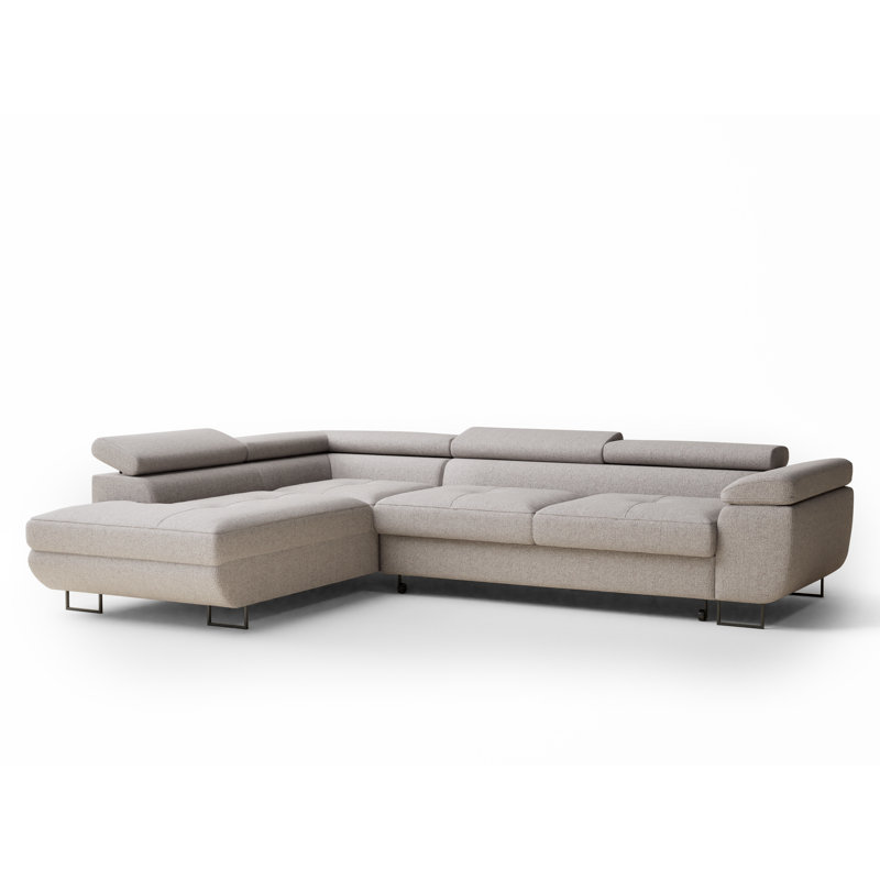 4 Seater Corner Sofa , Left Hand Facing, Beige