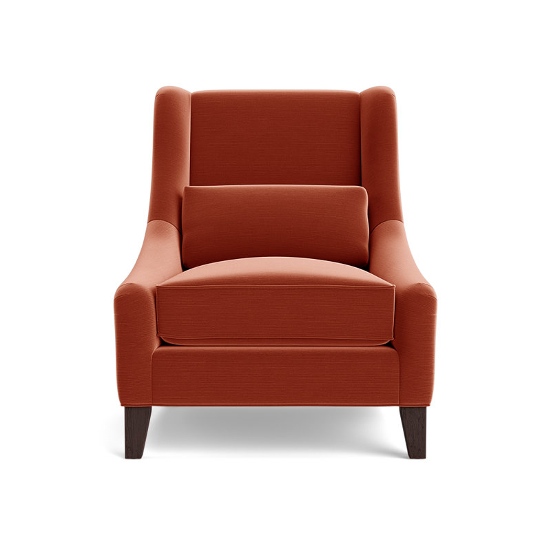 Fauteuil Adriana, Coton persimmon
