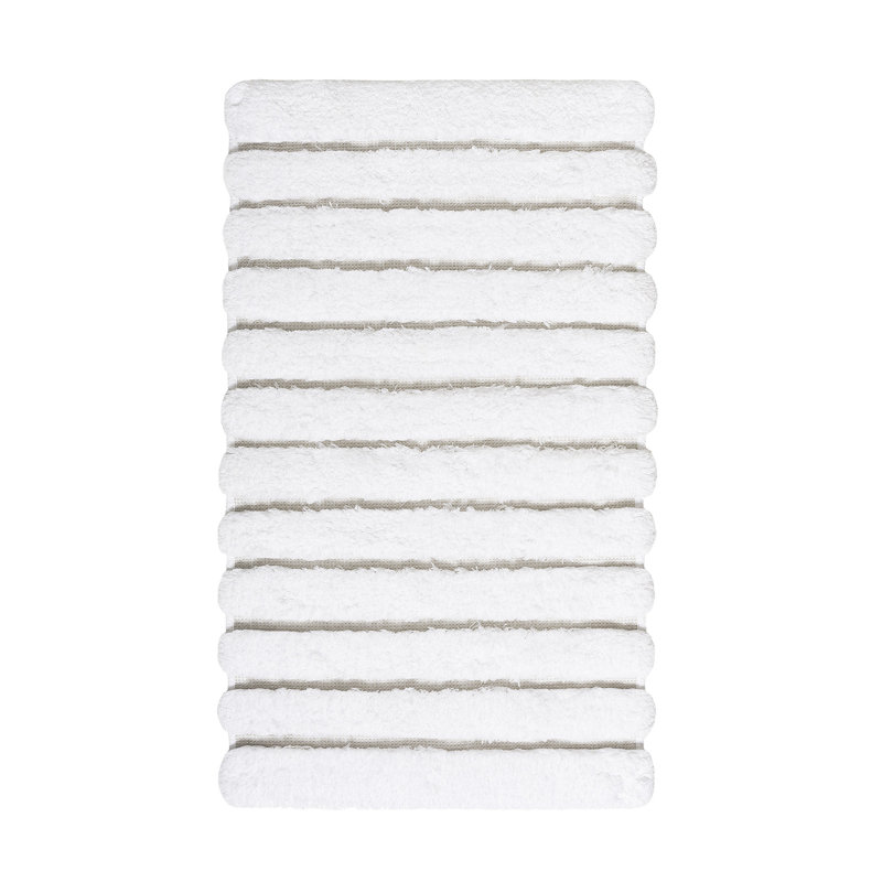 Petra Striped Bath Rug, 24'' W x 39'' L