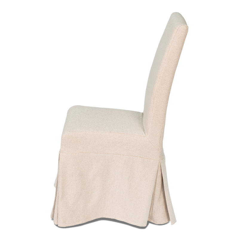 Draped Upholstered Dining Chair