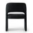 Upholstered Fabric Arm Accent Chair-1408758616