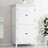 Elegant Bathroom Floor Storage Cabinet, Bathroom Storage Unit, Freestanding Cabinet With 4 Doors, Adjustable Shelves, Adaptable Shelves-1582330107