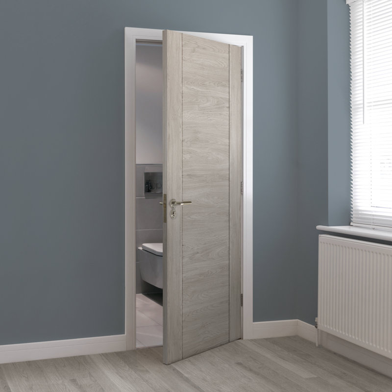 Alabama Internal Fire Door Prefinished, 198.1cm H x 83.8cm W x 4.4cm D