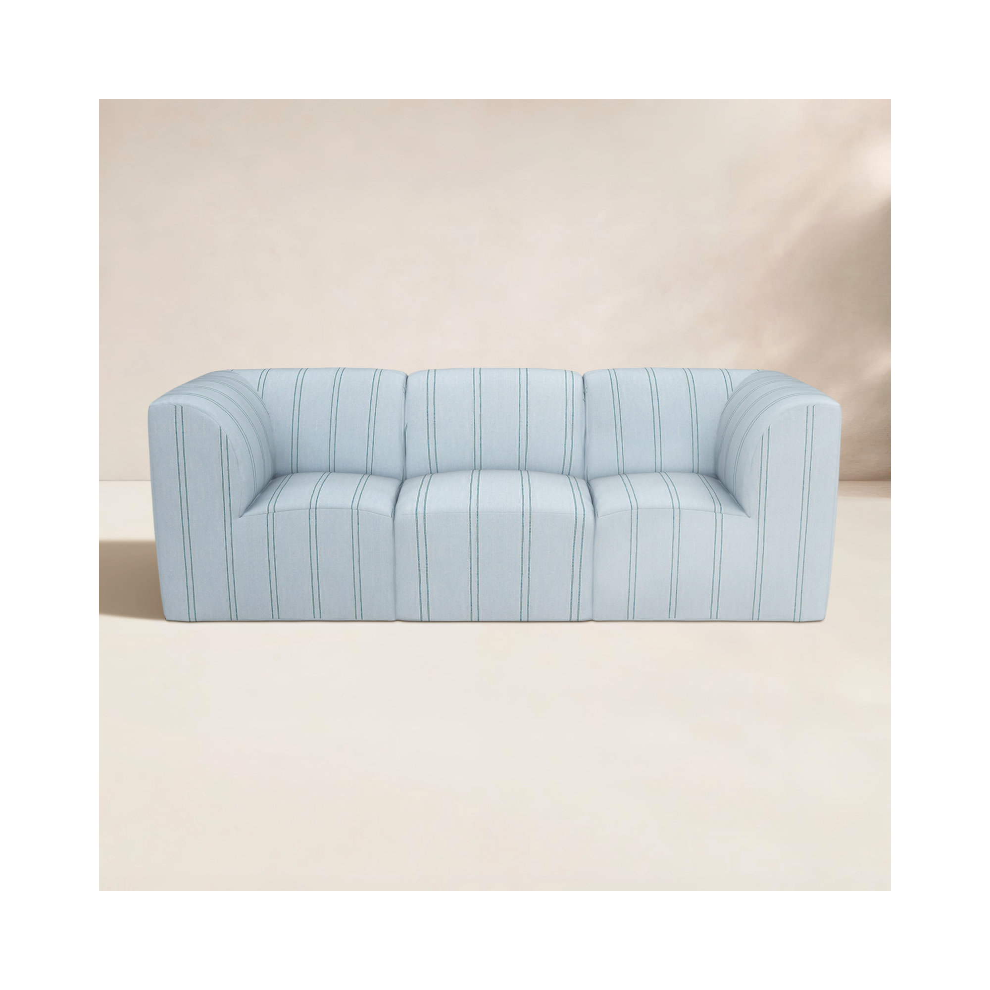 Eliana 96" Sunbrella Outdoor Sofa, Wayward Sky