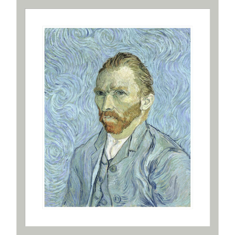 Autoportrait par Vincent van Gogh - Impression sur toile, 27,33 po H x 23,5 po L