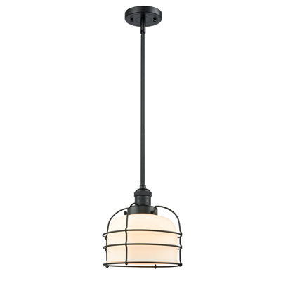 Luminaire suspendu en forme de cloche à 1 lumière Hansford