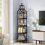 Aprie Corner Bookcase