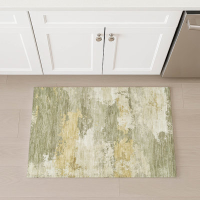 Machine Washable Indoor/Outdoor Karr ACN2372 Abstract Rug