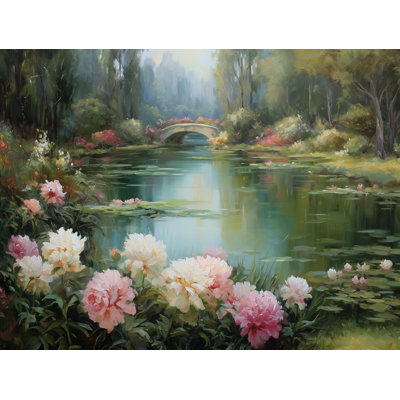 Papier peint nature, paysage, verdure, décoration murale sereine