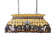 3 - Light Dark Bronze Pool Table Lights Pendant