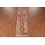Tapis de couloir oriental multicolore en laine Kilim 3 x 10