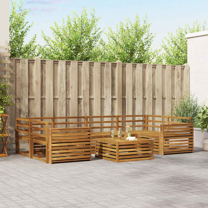325cm Wide Patio Sectional Set