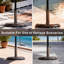 15kg Cement Free Standing Umbrella Base