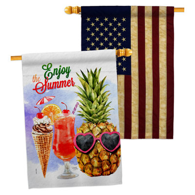 Drapeau de maison Summer Sweets