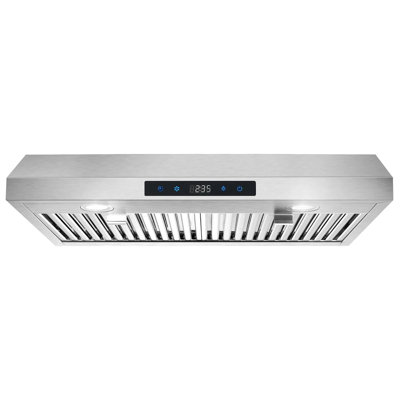 Hotte murale 30 pouces en acier inoxydable
