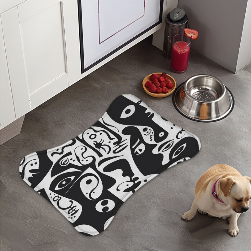 Tapis à motif artistique - 1 pièce