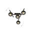 Riceboro Glass Flush Mount-420156515-420156512