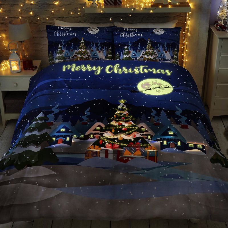 Reese Duvet Cover Set with Pillowcases Included, Double Duvet Cover (200 x 200cm)