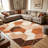 Marble Hexagon Terracotta carpet-easy to clean, machine-washable, soft and comfortable; suitable for door mats, kitchens, living rooms, bedrooms, corridors, and laundry areas. Easy to clean, durable carpet for home decoration.-129169409
