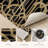 Abstract Geometric Non-Slip Washable Kitchen Mats