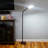 Litespan Slim 55 in. Industrial Dimmable LED Directional Task Floor Lamp-62954093