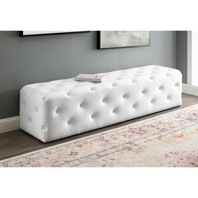 Banc de hall d'entrée capitonné Modway Amour