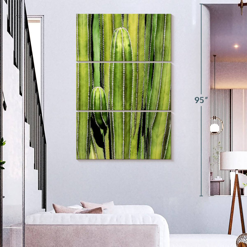 Harnek Cactus Overlay, 74" H x 48" W