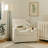 Crawford Pillowback Chair and a Half Upholstered Swivel Glider-133139500