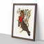 Gang-Gang Cockatoos by Elizabeth Gould - Picture Frame Painting Print-55578759-55578758