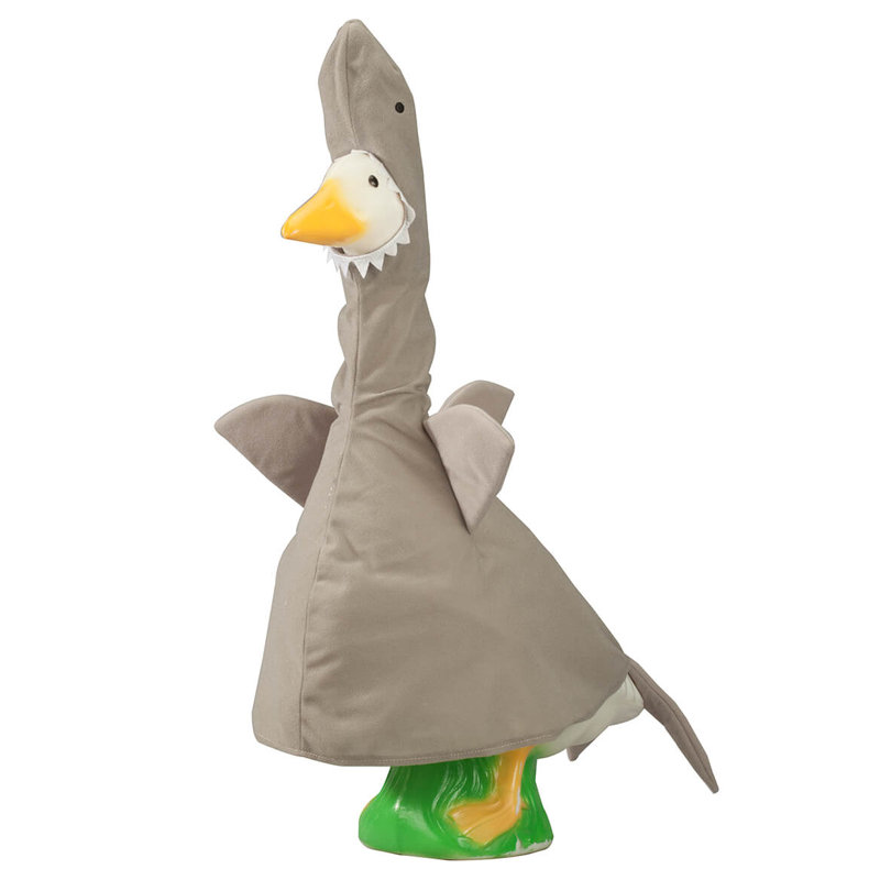 Grand ensemble requin oie, H 0,20 po x l 15,8 po x P 23,5 po, Gris