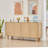 59.06" Sideboard Buffet Cabinet With Adjustable Shelves-308025036