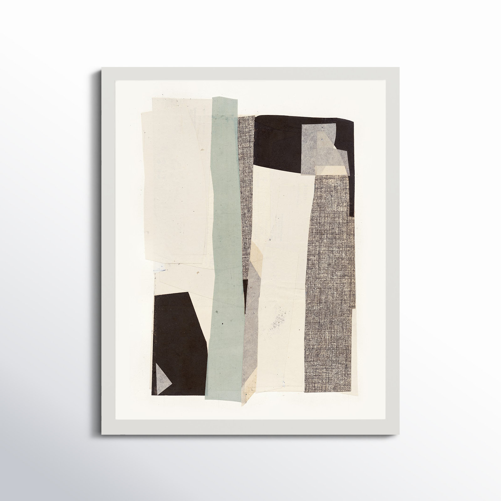 Lise "This Way to Spring" Painting, White, 20" H x 16" W x 1.25" D