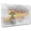Flying Birds over a Lone Tree in Abstract - Wrapped Canvas-55316498