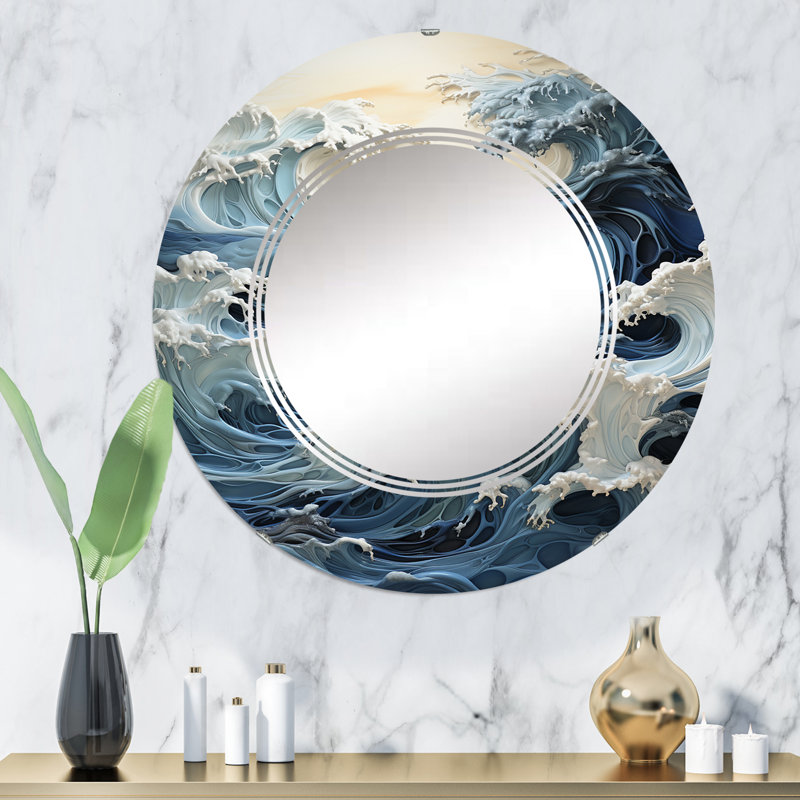 Miroir Gasparilla, 32 po x 32 po