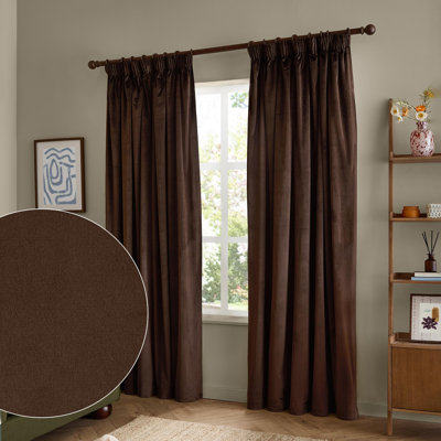 The Ultimate Velvet Blackout Curtain Panel Pair