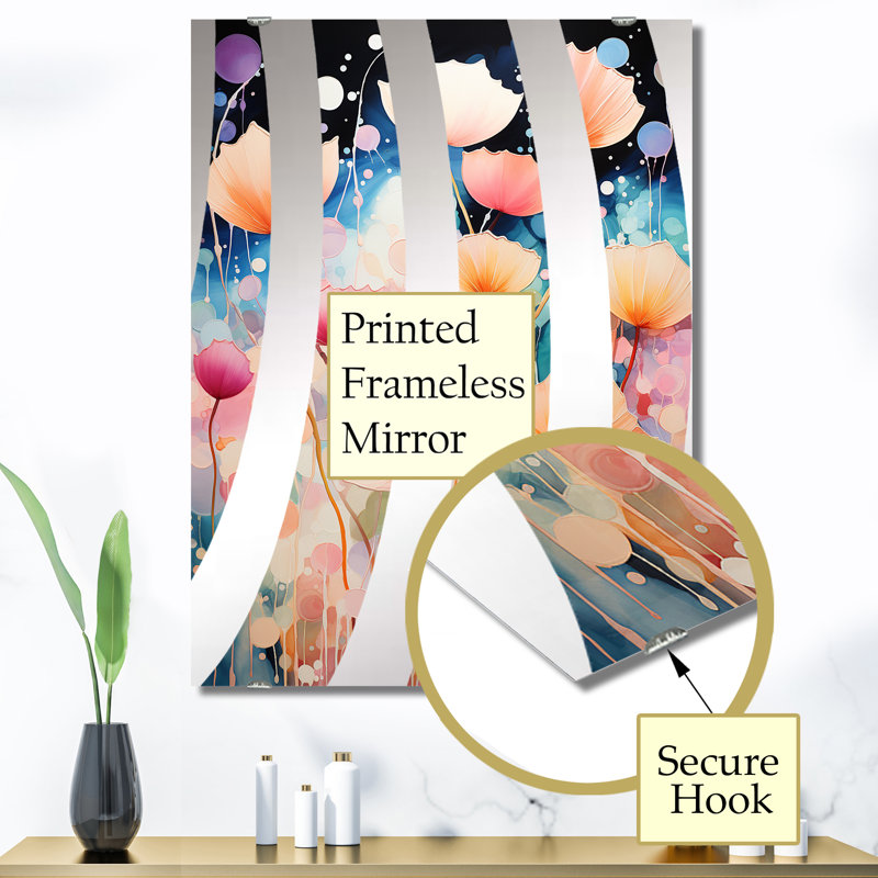 Miroir mural Ellsie - Big Botanicals, 40 po x 30 po