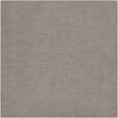 Crowe Dark Gray Hand-Loomed Striped Wool Rug