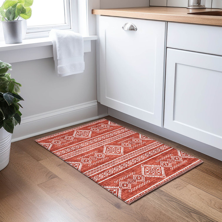 Flatweave Southwestern Indoor / Outdoor Rug
