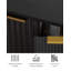 Armoire d'angle cannelée avec 2 portes et 2 tablettes à niveaux-948014707
