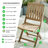 Annily Solid Wood Outdoor Dining Table With Hamber Dining Chairs - Modern Rustic Design-105300775