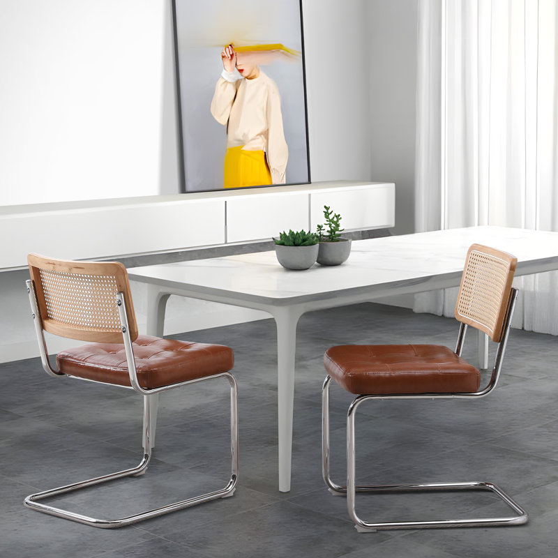 Chaise parsons Umar, Brun, Brun