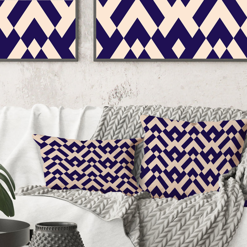 Geometric Throw Pillow