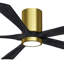 Irene Flushmount Light Kit 5 Blade LED Ceiling Fan-400726665-327028476-326228178