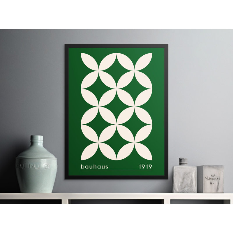 Northway Single Picture Frame Print, 35.56 cm H x 27.94 cm W, Green/White
