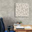  «Endless Circles Front Linen» par Wild Apple Portfolio, art mural sur toile, 26 po x 26 po-885172662