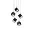 Ice Cube Round Multi-Light 4-CCT Pendant-1712511008