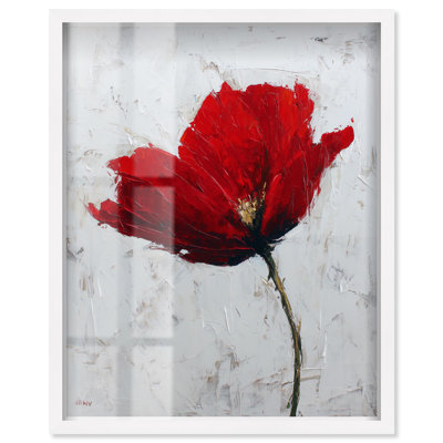 «Red Rose Farmhouse Art» par Art Remedy