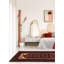Hand-Knotted Rizbaft Red Wool Rug 3'1" X 5'10"