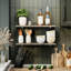 Solid Wood Floating Shelves with Pipe Brackets-806643005-806642998