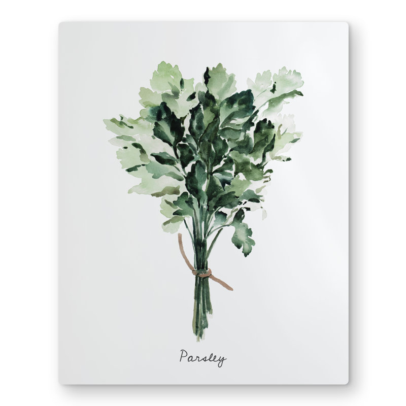 Tied Up Bundle - Kitchen Typo Metal Print for Decor